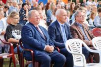 Wierni podczas Mszy św.