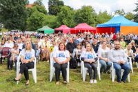 Wierni podczas Mszy św.